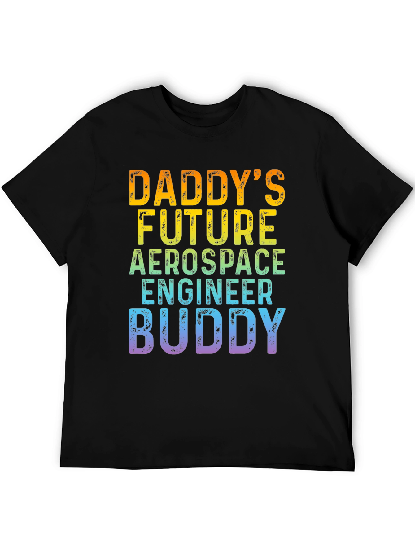 Daddys Future Aerospace Engineer Buddy Graphic Tee
