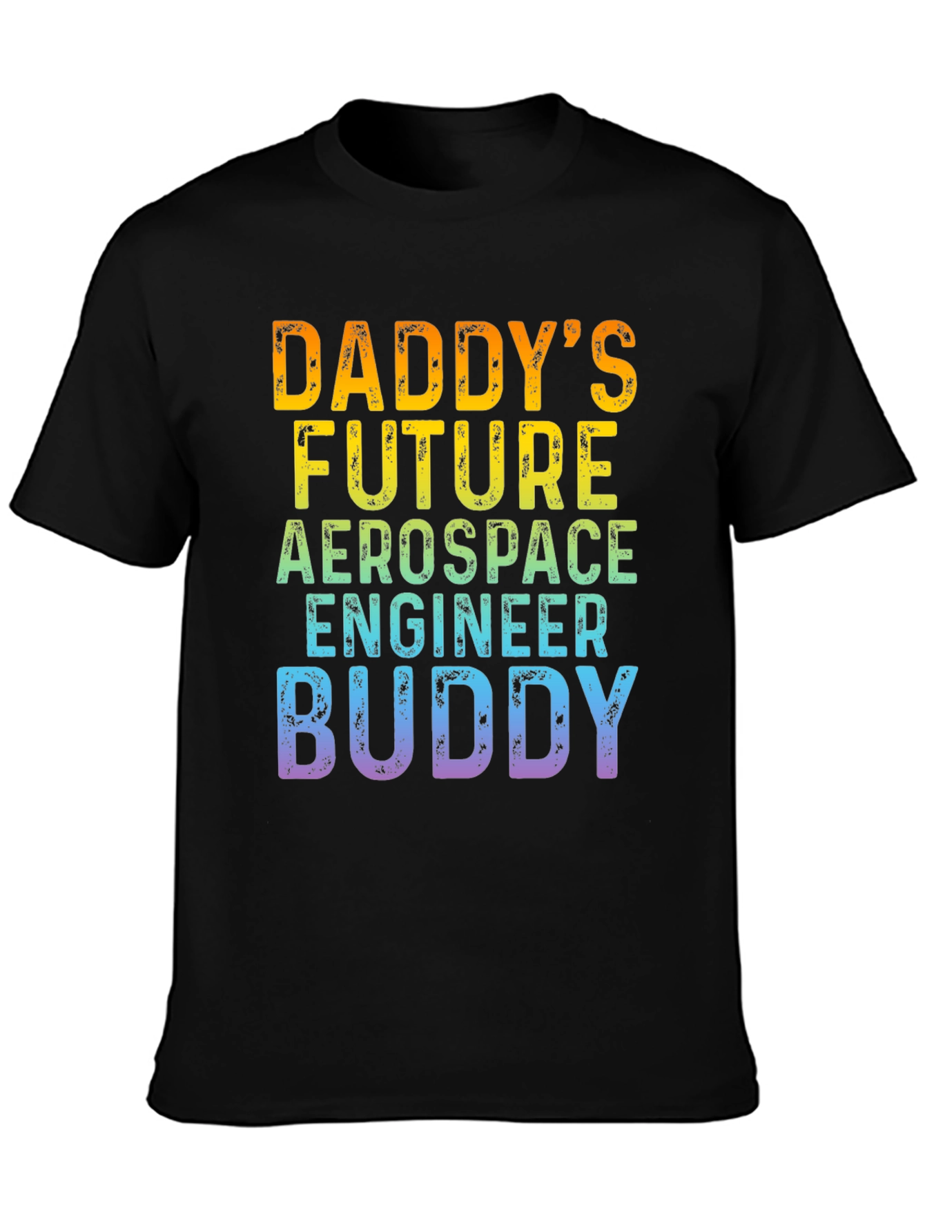 Daddys Future Aerospace Engineer Buddy Graphic Tee