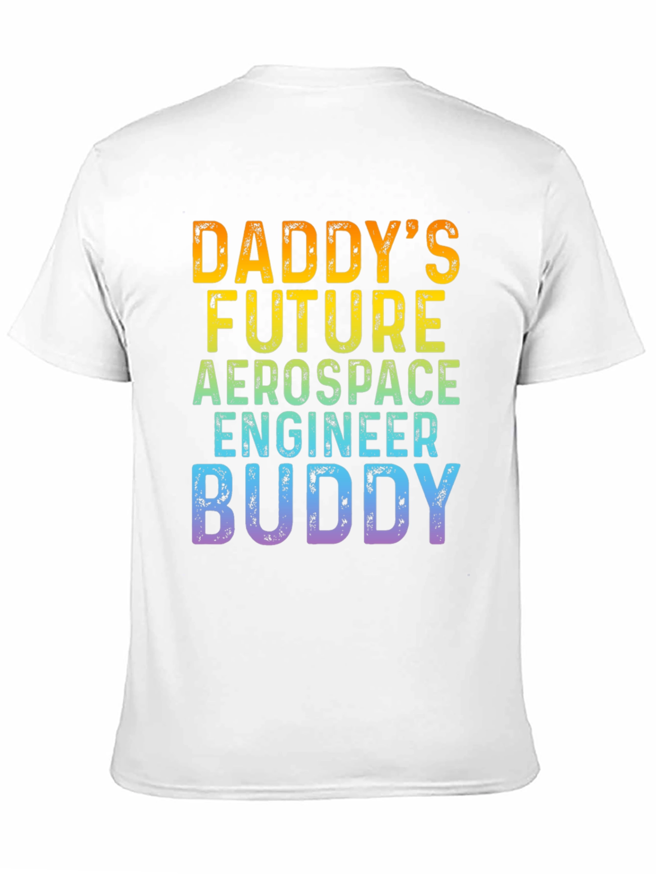 Daddys Future Aerospace Engineer Buddy Graphic Tee