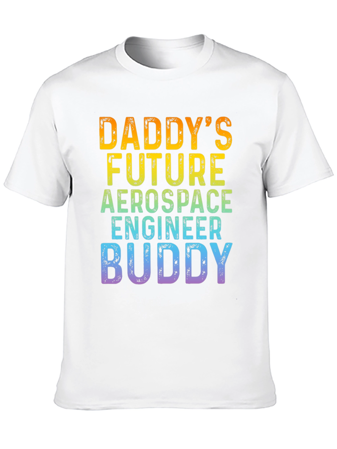 Daddys Future Aerospace Engineer Buddy Graphic Tee