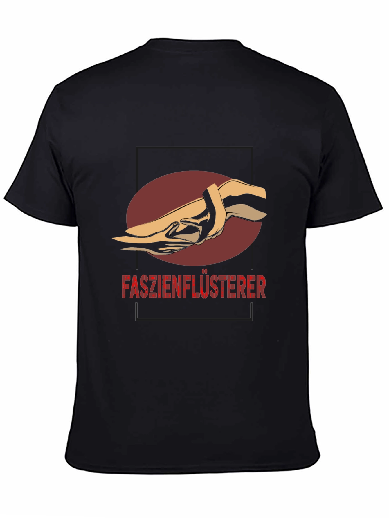 Faszienflüsterer Black Graphic Tee