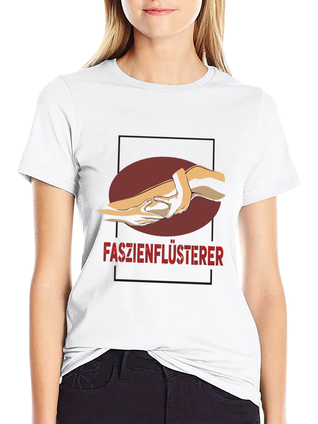 Faszienflüsterer Black Graphic Tee