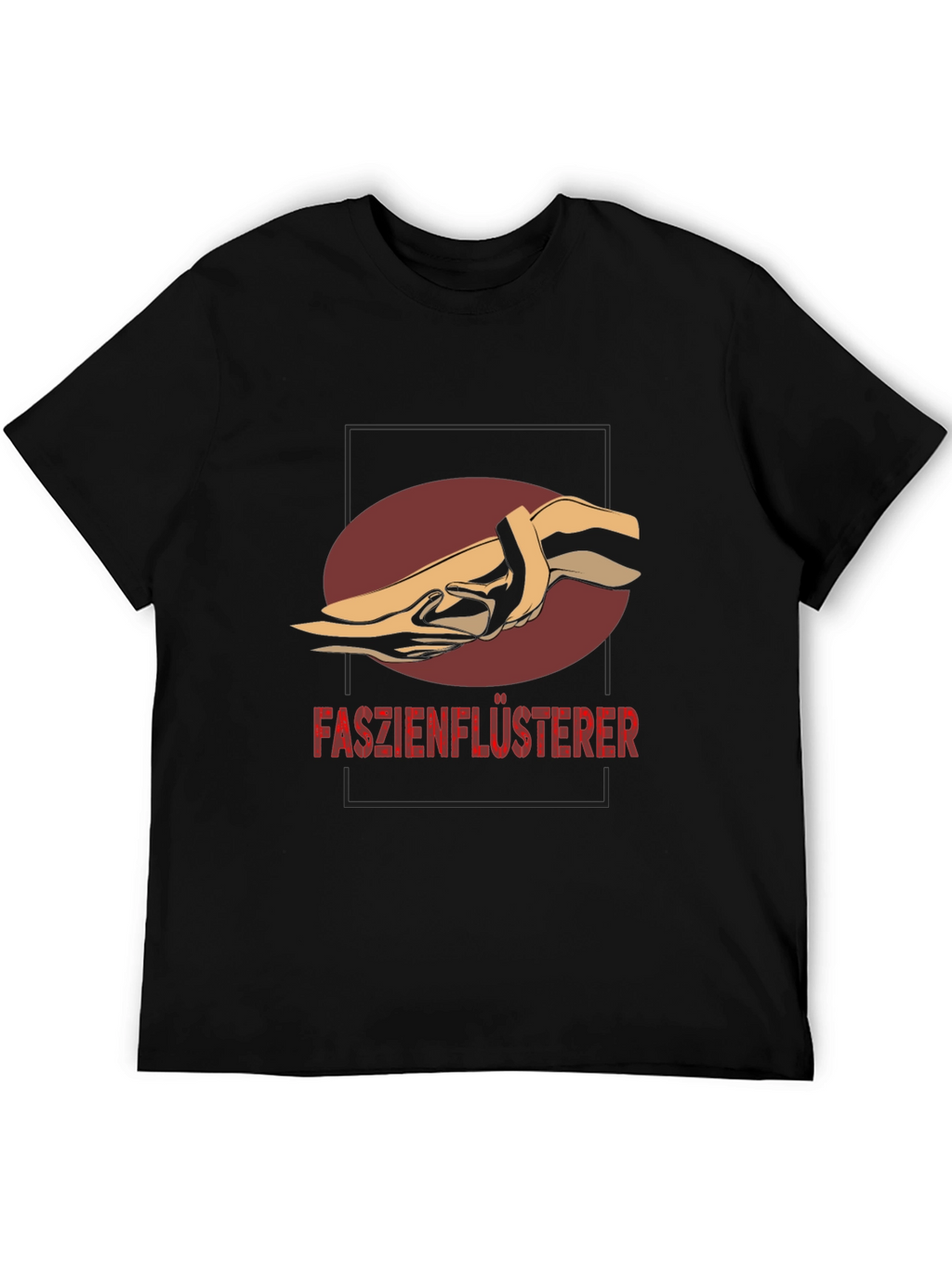 Faszienflüsterer Black Graphic Tee