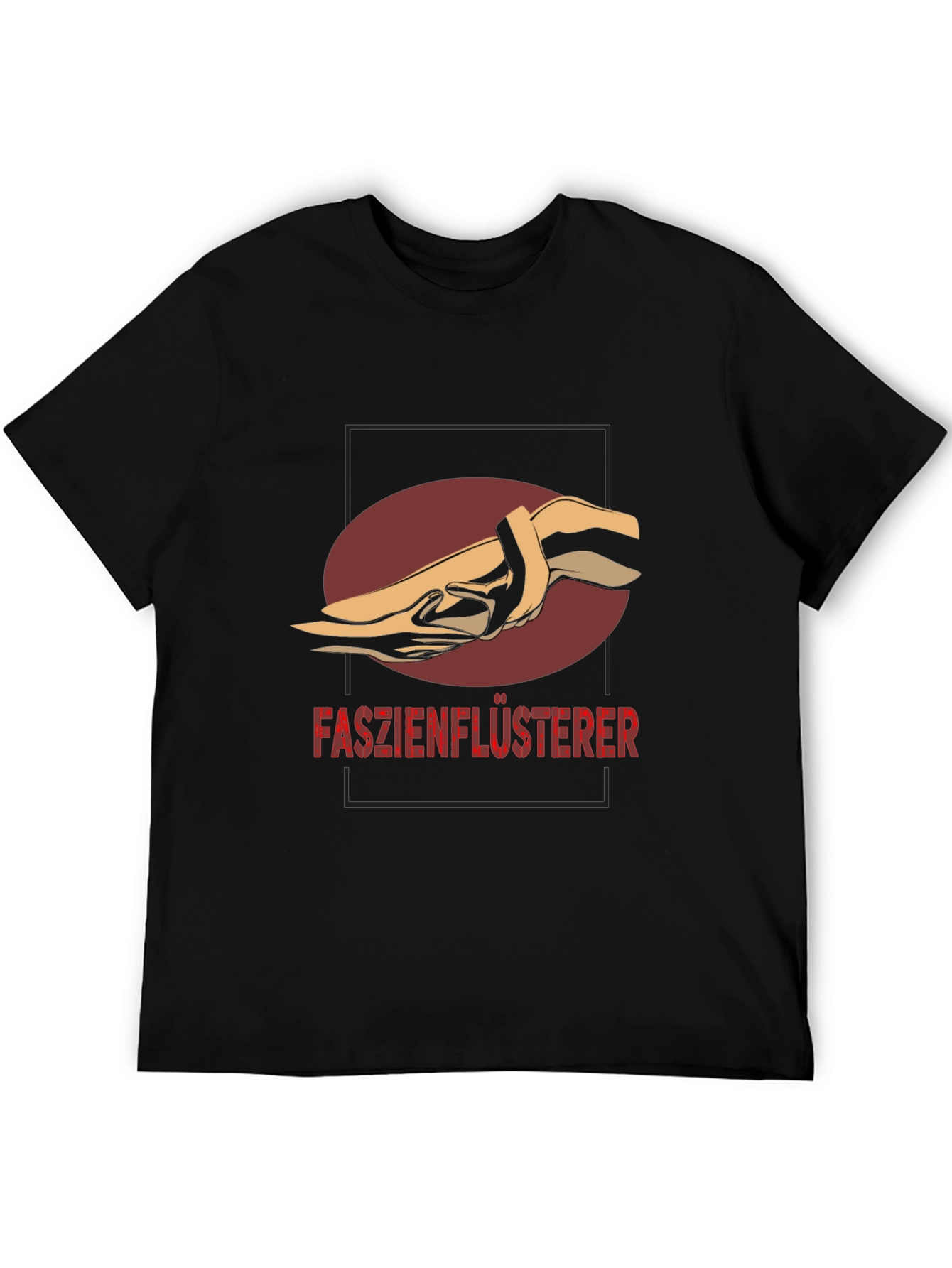 Faszienflüsterer Black Graphic Tee