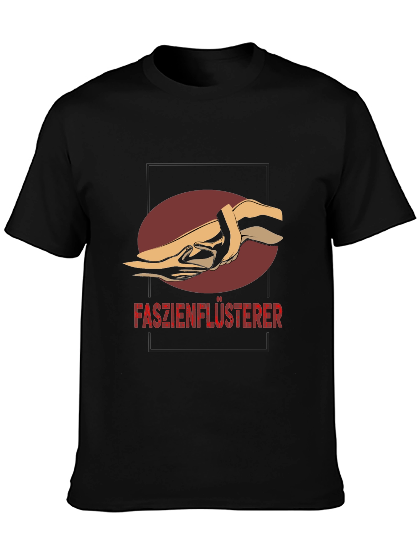 Faszienflüsterer Black Graphic Tee