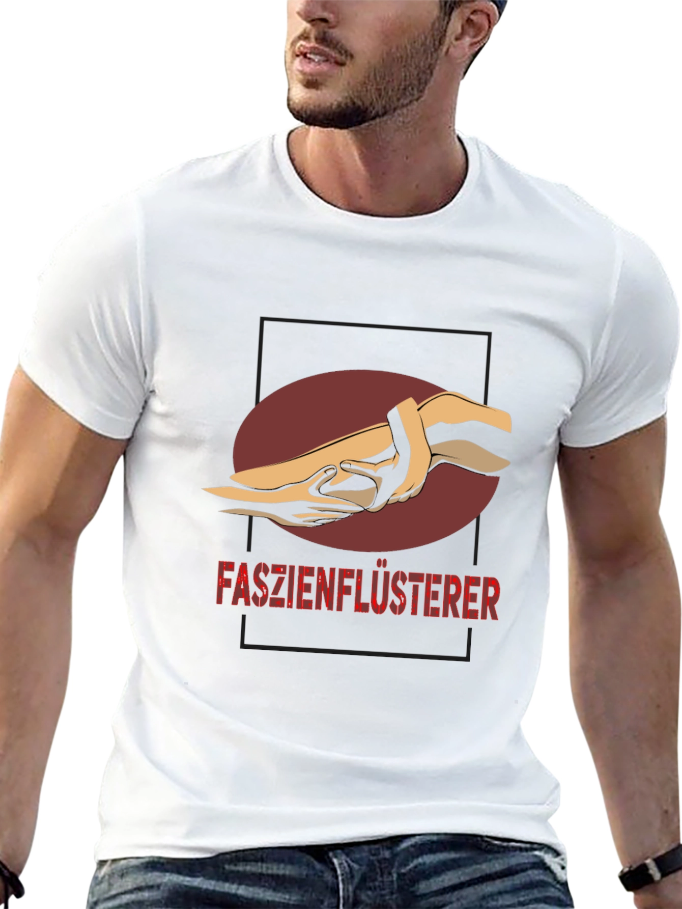Faszienflüsterer Black Graphic Tee