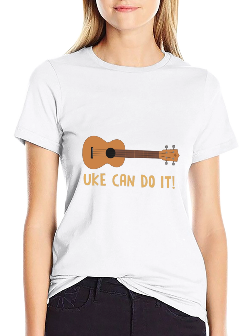 Uke Can Do It! T-Shirt - Ukulele Player Tee