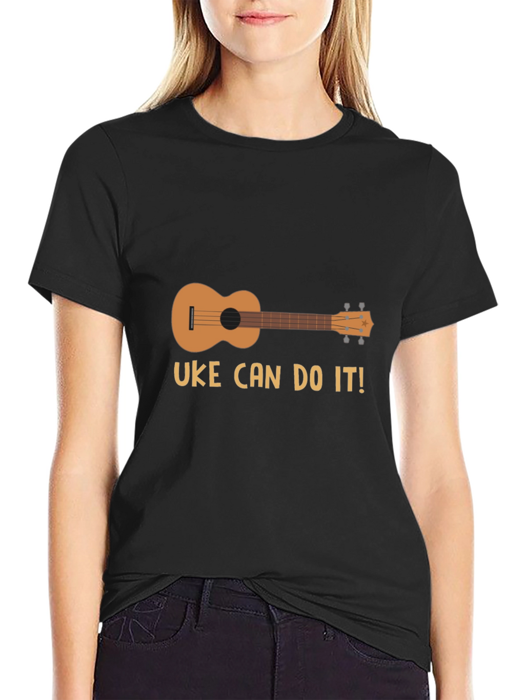 Uke Can Do It! T-Shirt - Ukulele Player Tee
