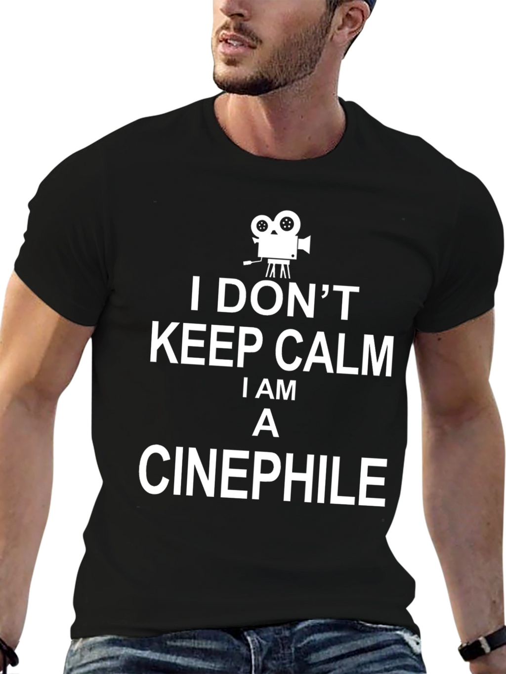 Cinephile T-Shirt - I Dont Keep Calm Tee