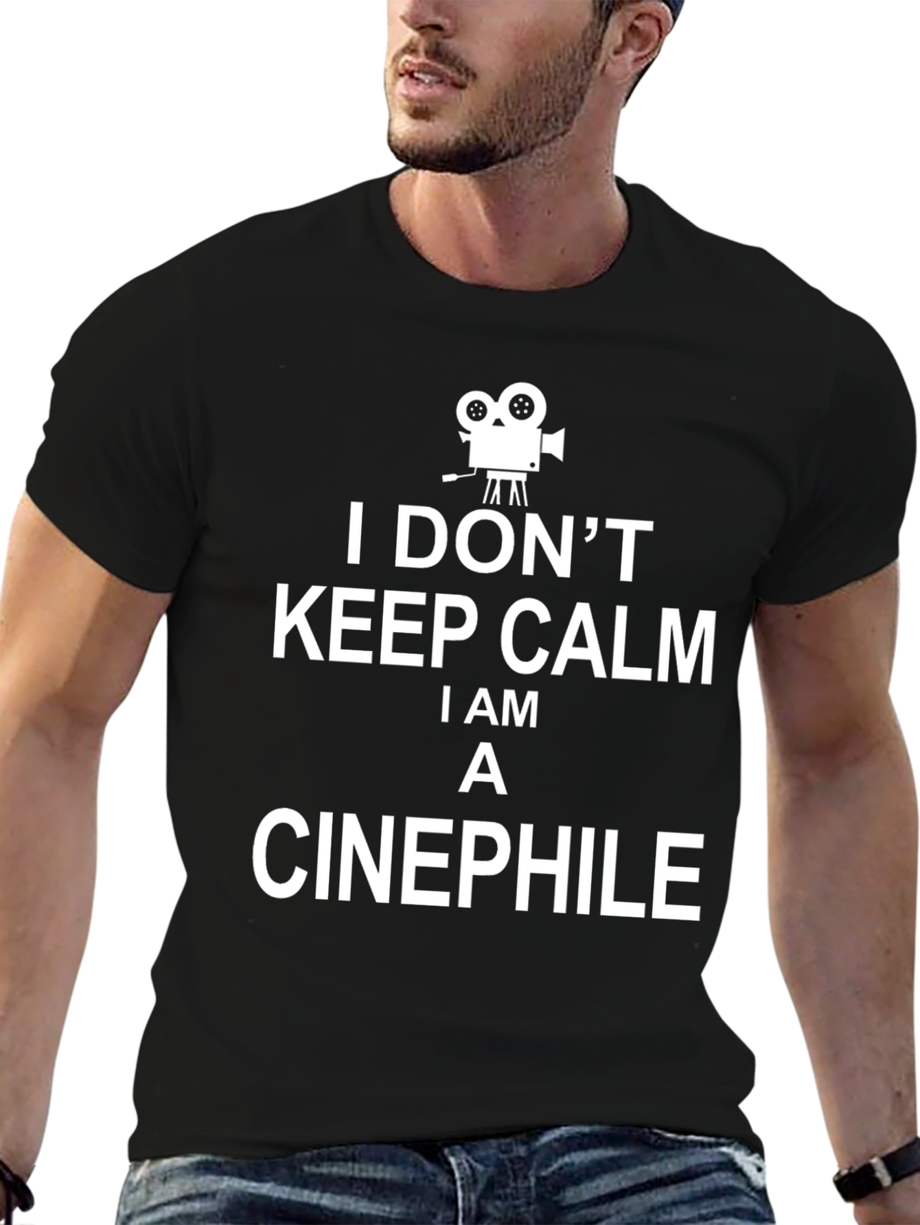Cinephile T-Shirt - I Dont Keep Calm Tee