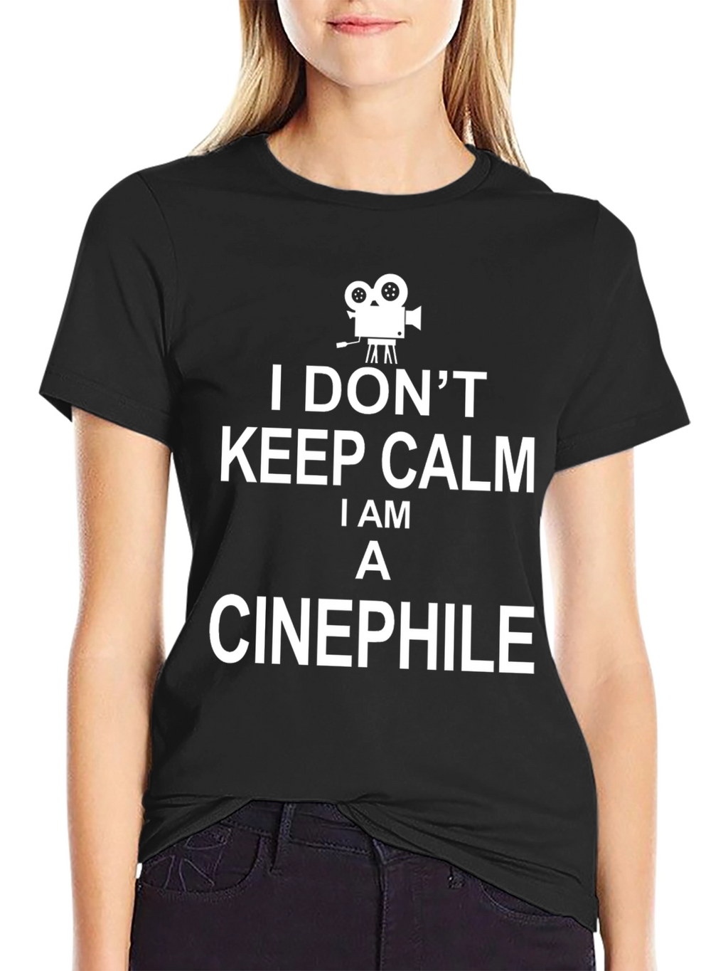 Cinephile T-Shirt - I Dont Keep Calm Tee