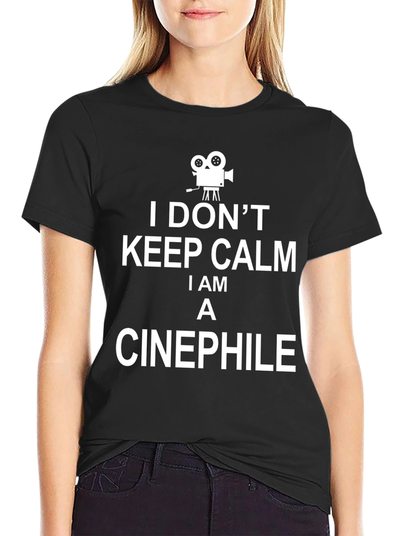 Cinephile T-Shirt - I Dont Keep Calm Tee