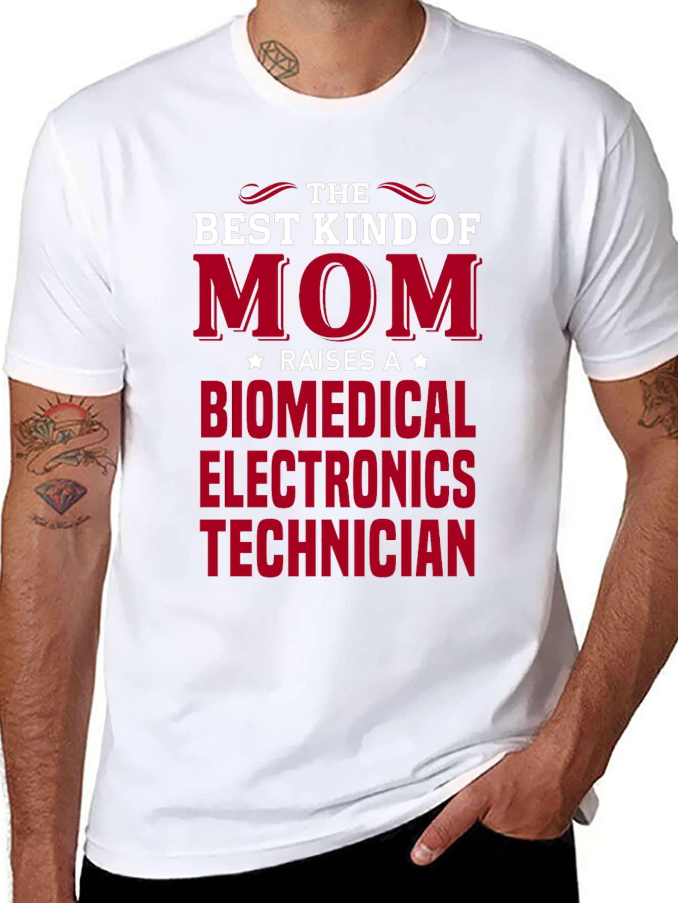 Best Kind of Mom Biomedical Electronics Technician T-Shirt