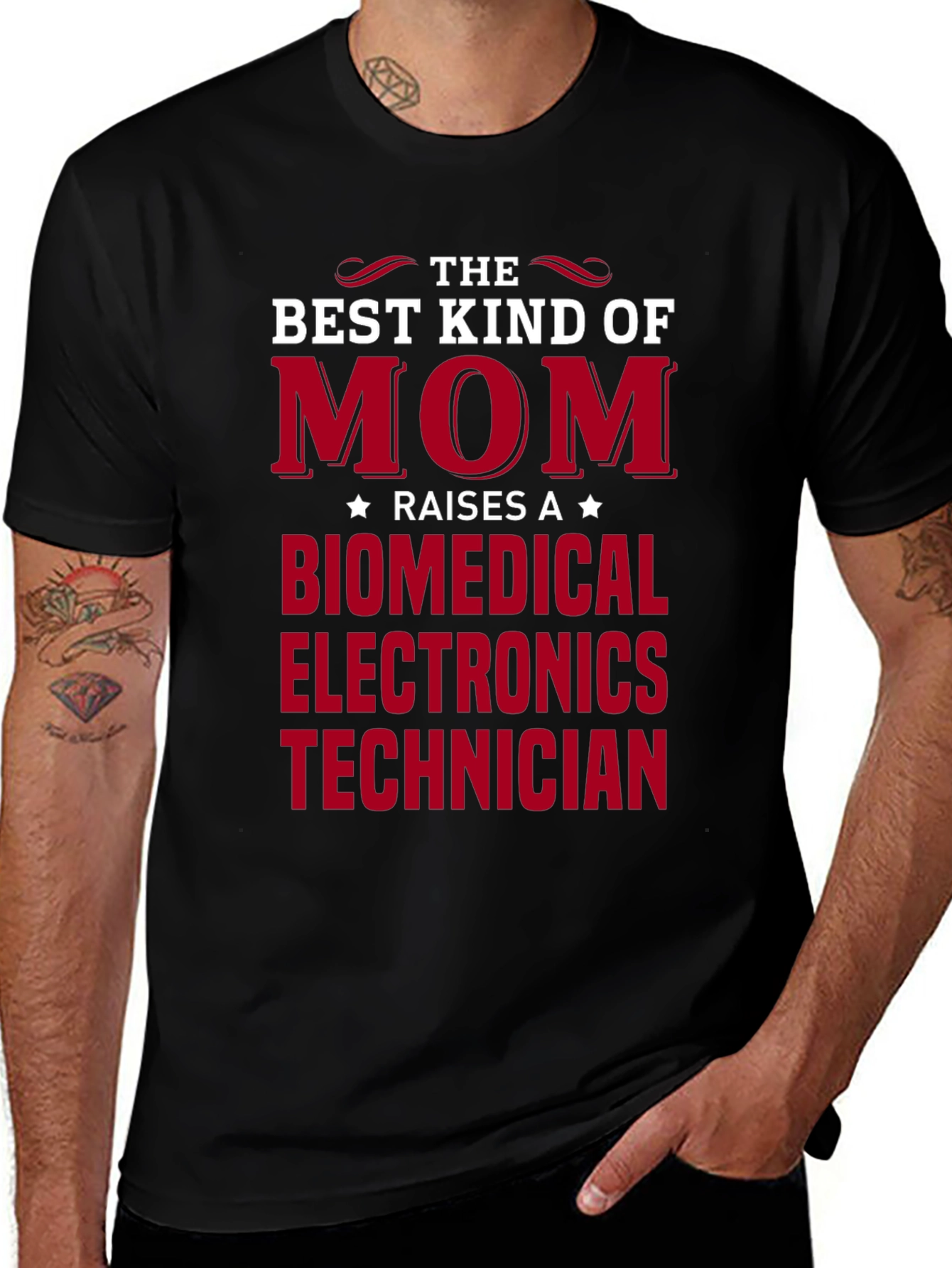 Best Kind of Mom Biomedical Electronics Technician T-Shirt