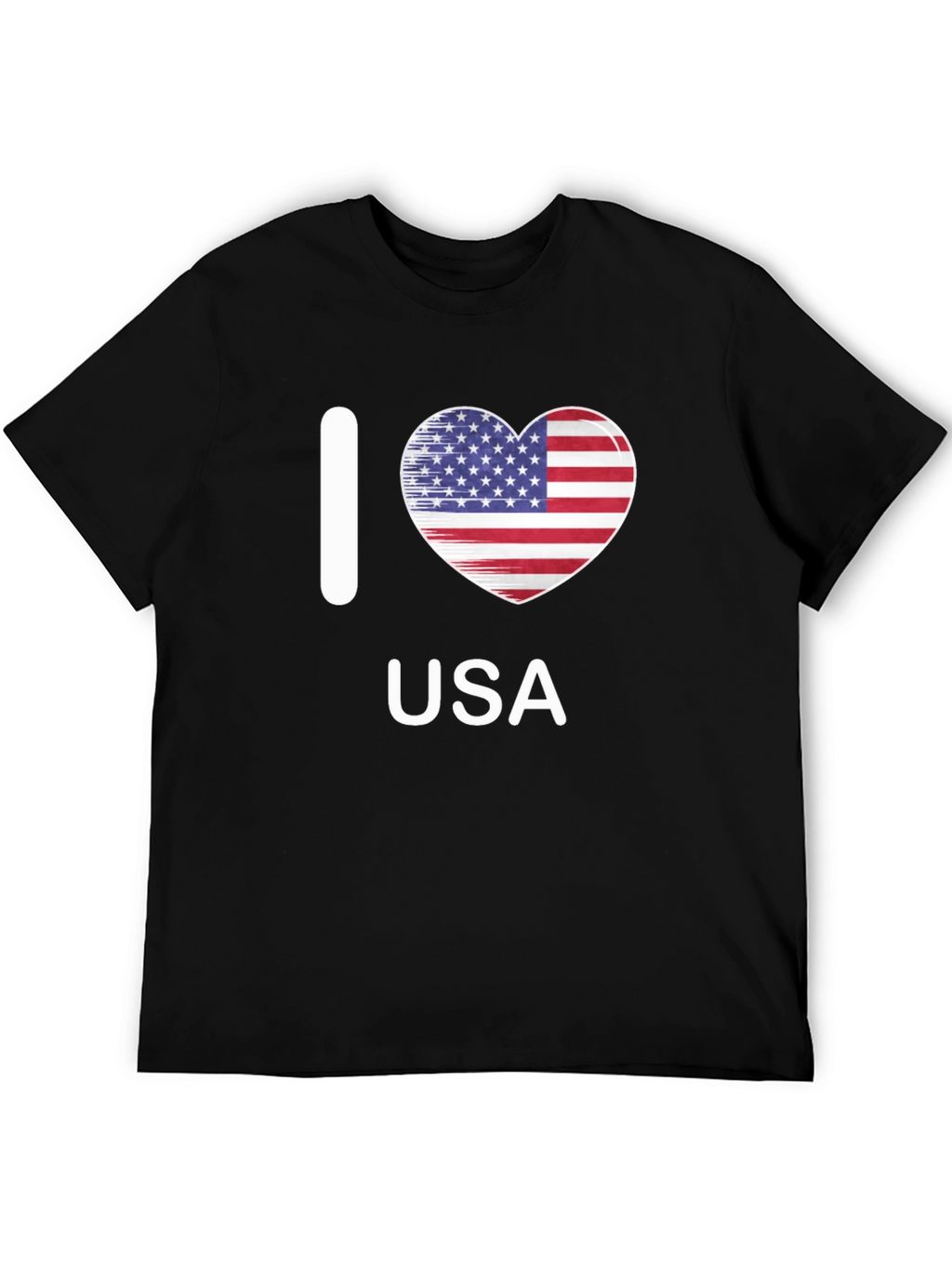 I Love USA Patriotic T-Shirt