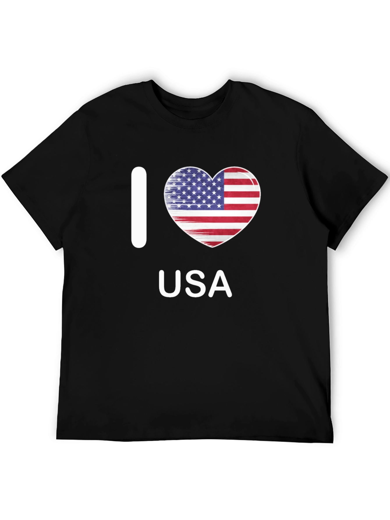 I Love USA Patriotic T-Shirt