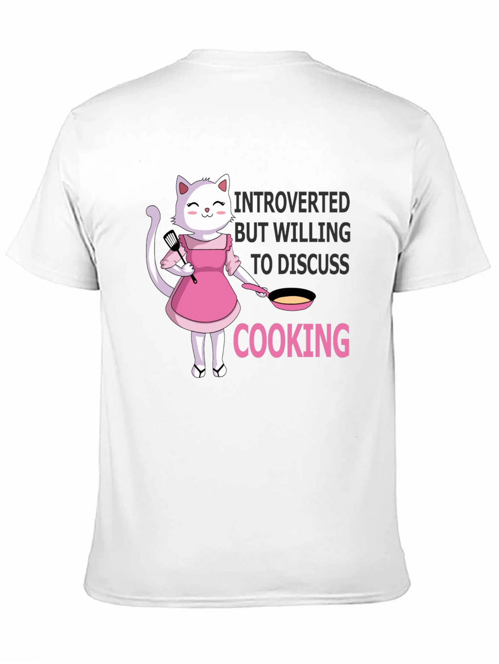 Introverted Cooking Cat T-Shirt