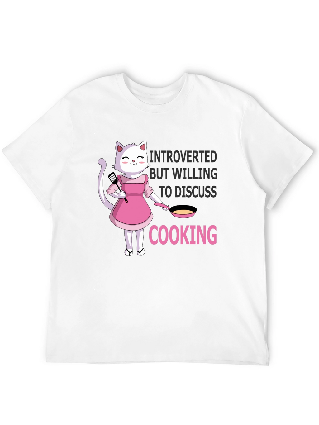 Introverted Cooking Cat T-Shirt