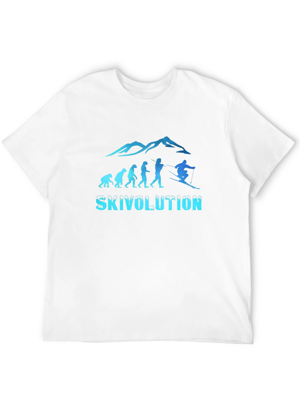 Skivolution Graphic Tee - Black Cotton Blend