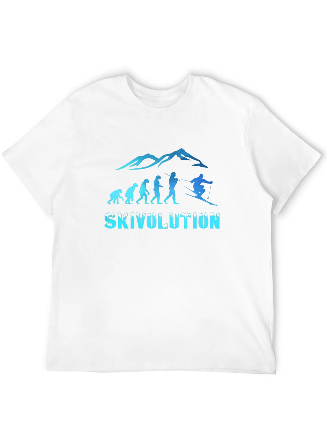 Skivolution Graphic Tee - Black Cotton Blend