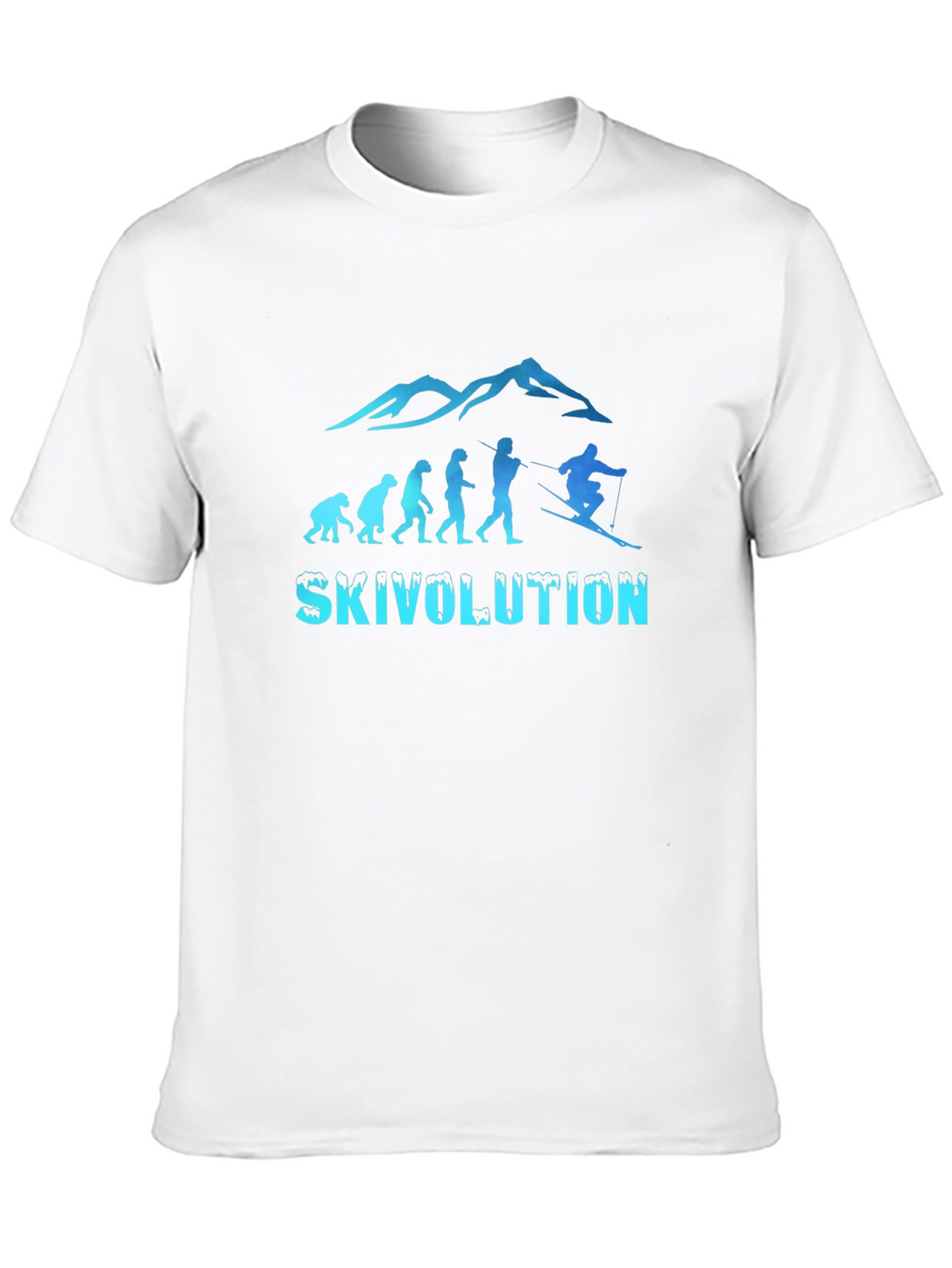 Skivolution Graphic Tee - Black Cotton Blend
