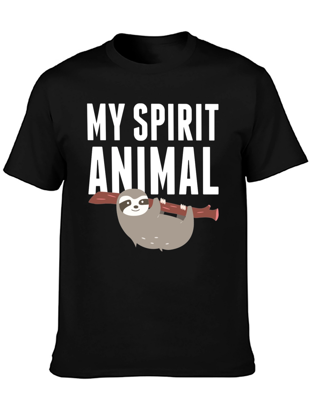 My Spirit Animal Sloth Graphic T-Shirt