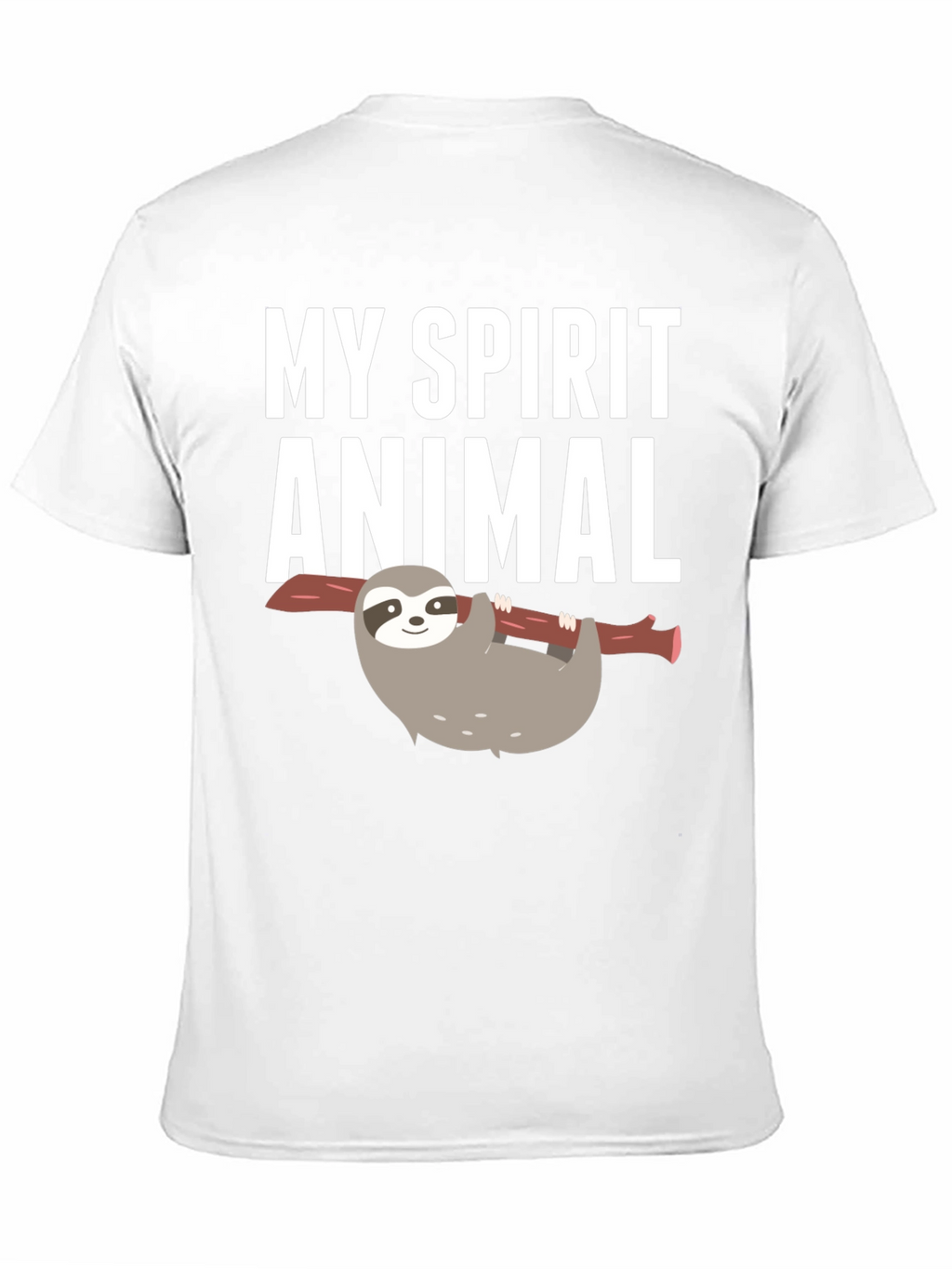 My Spirit Animal Sloth Graphic T-Shirt