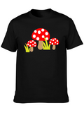 Fun Mushroom T-Shirt Whimsical Design