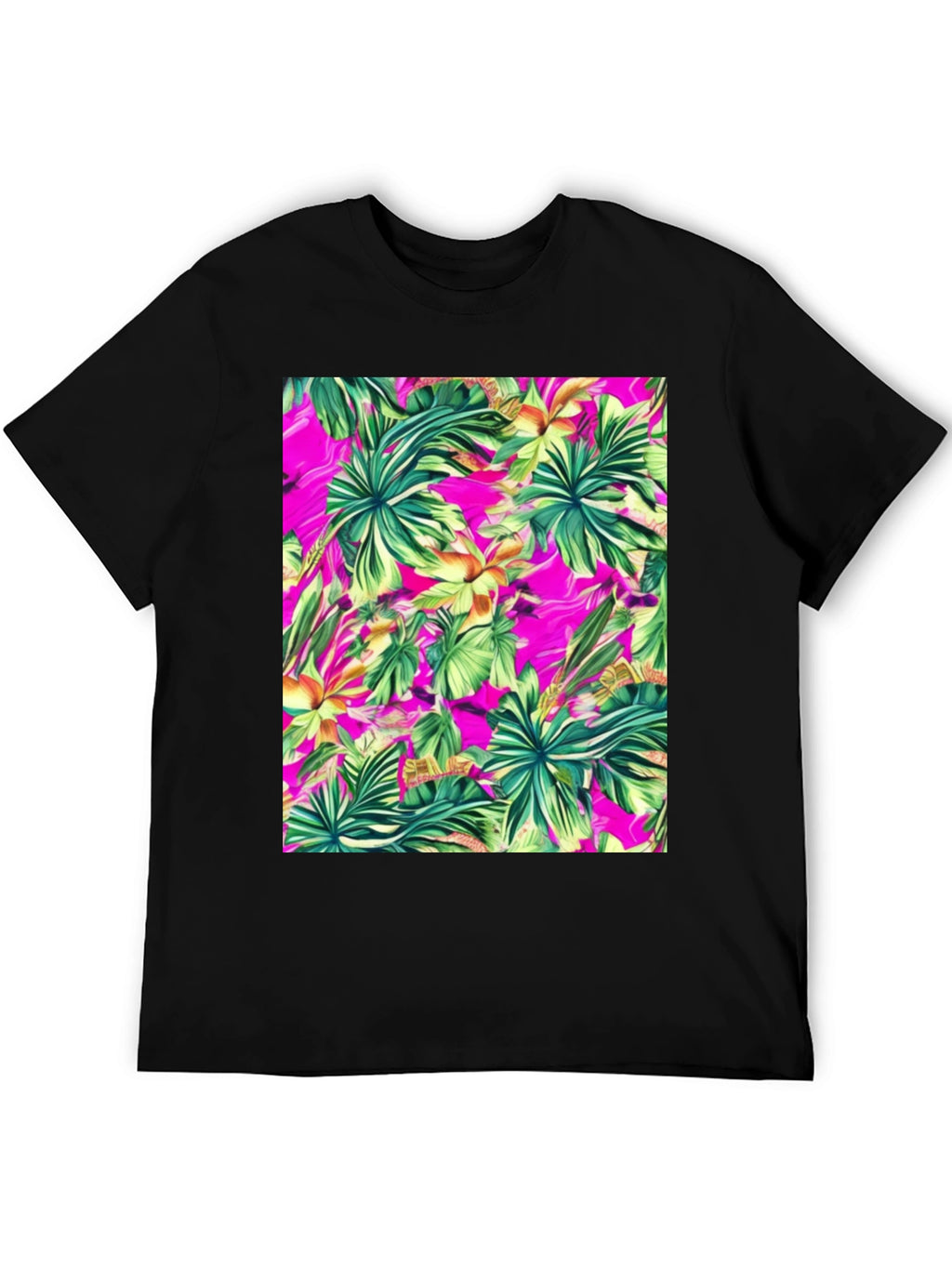 Tropical Print T-Shirt