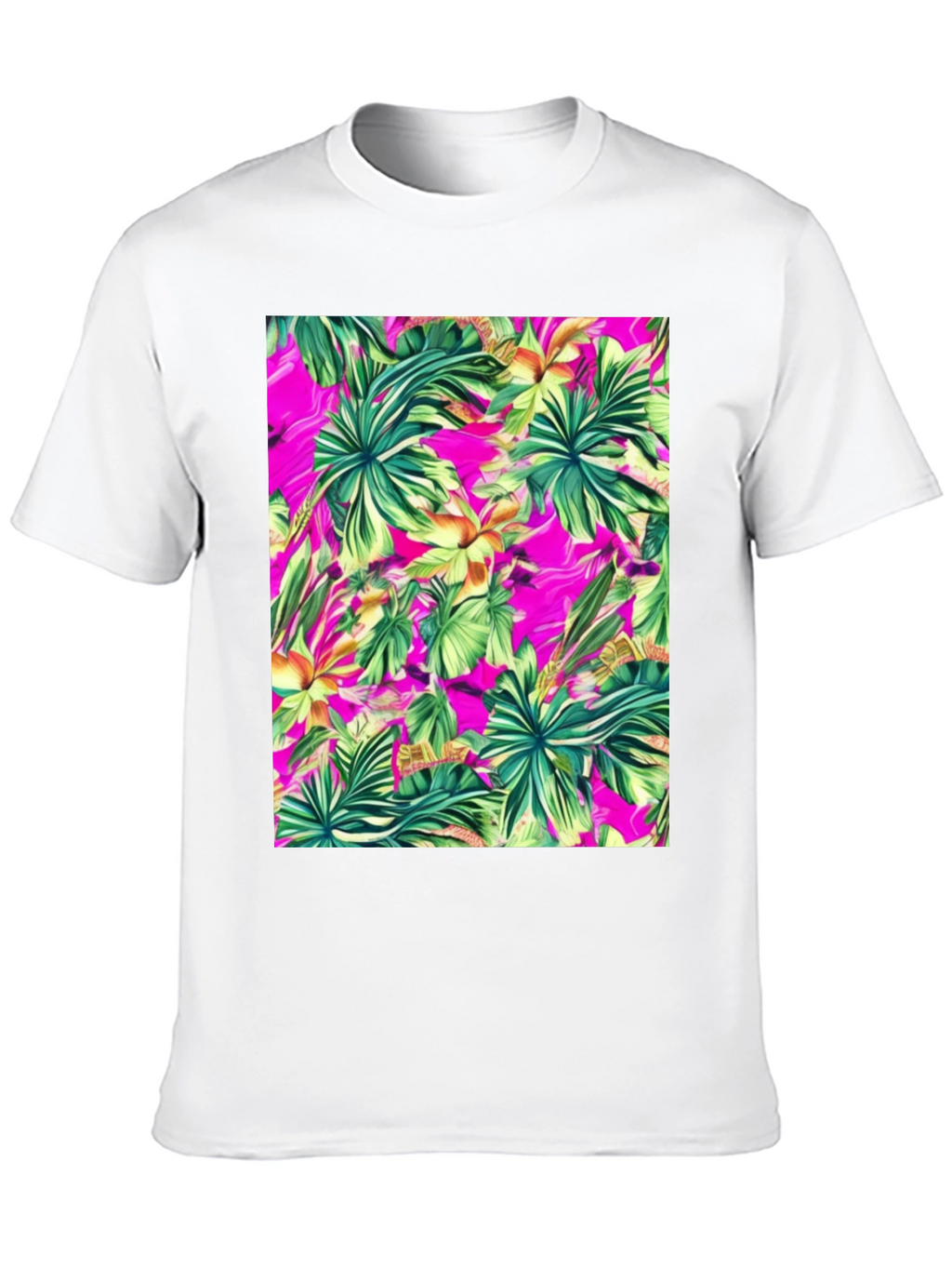 Tropical Print T-Shirt