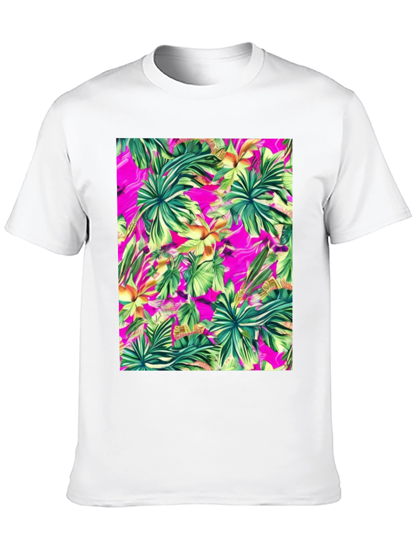 Tropical Print T-Shirt
