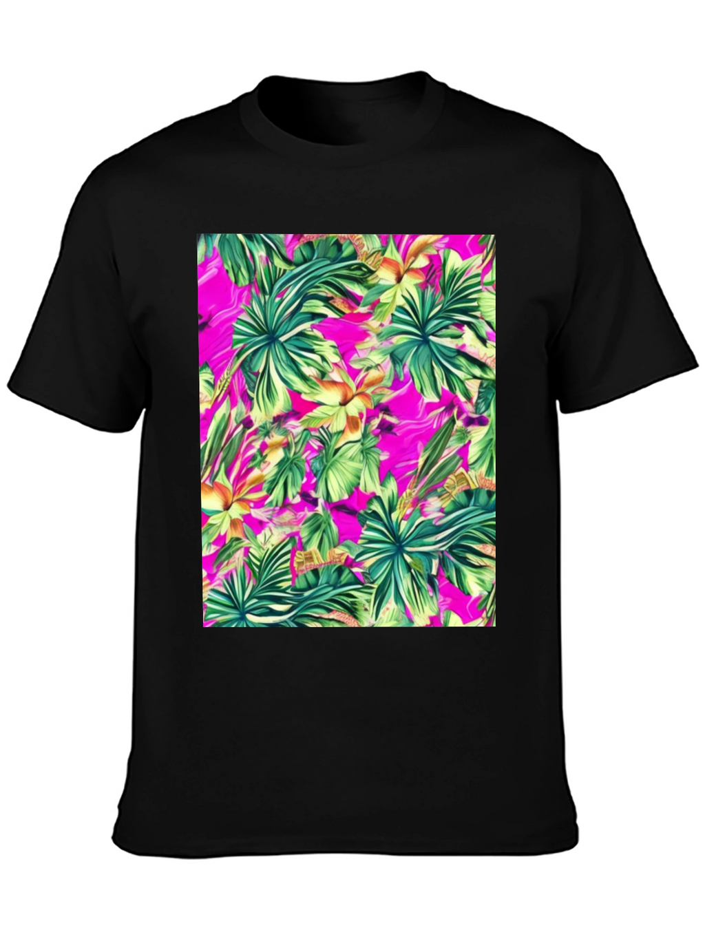 Tropical Print T-Shirt