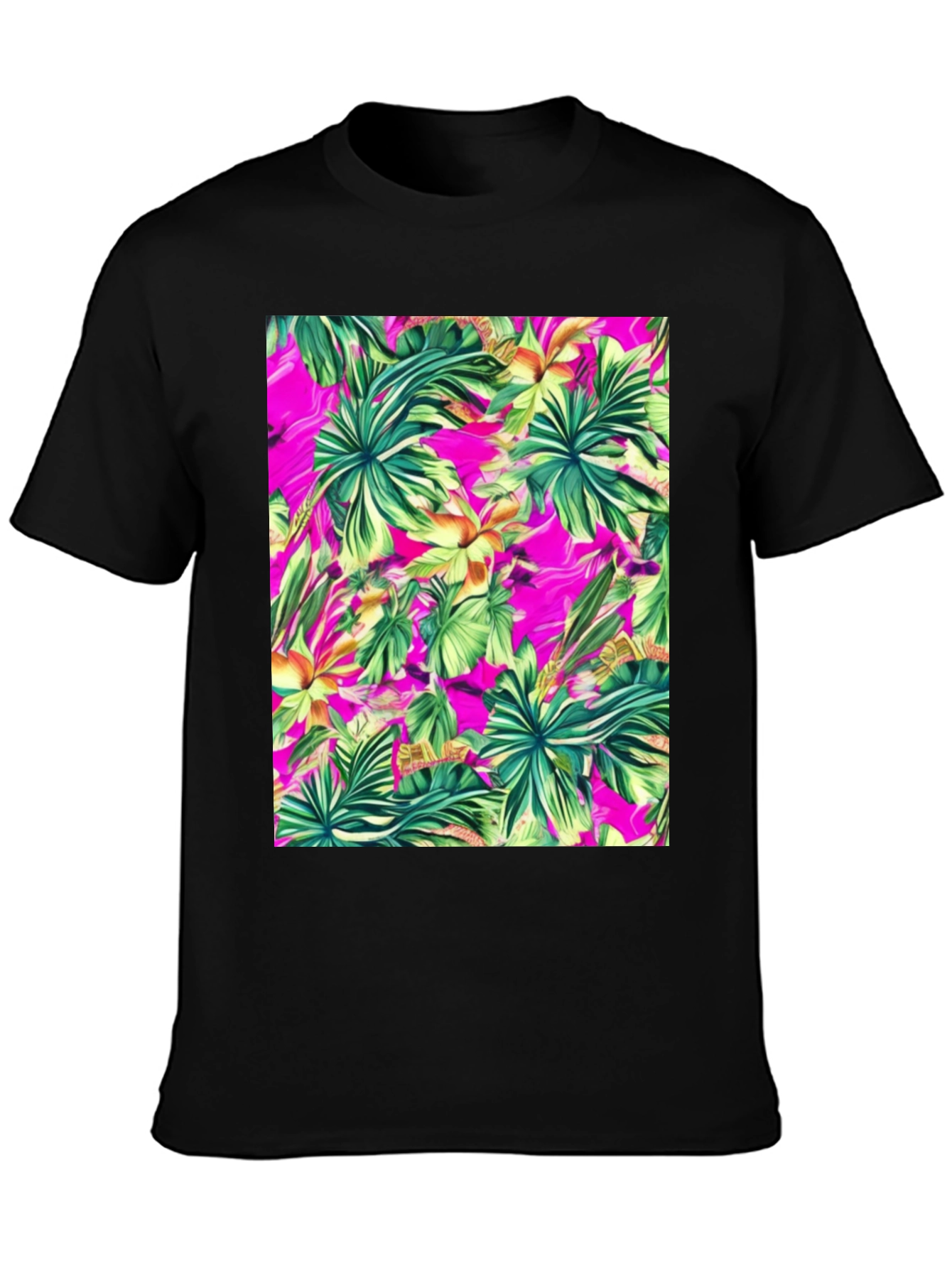 Tropical Print T-Shirt
