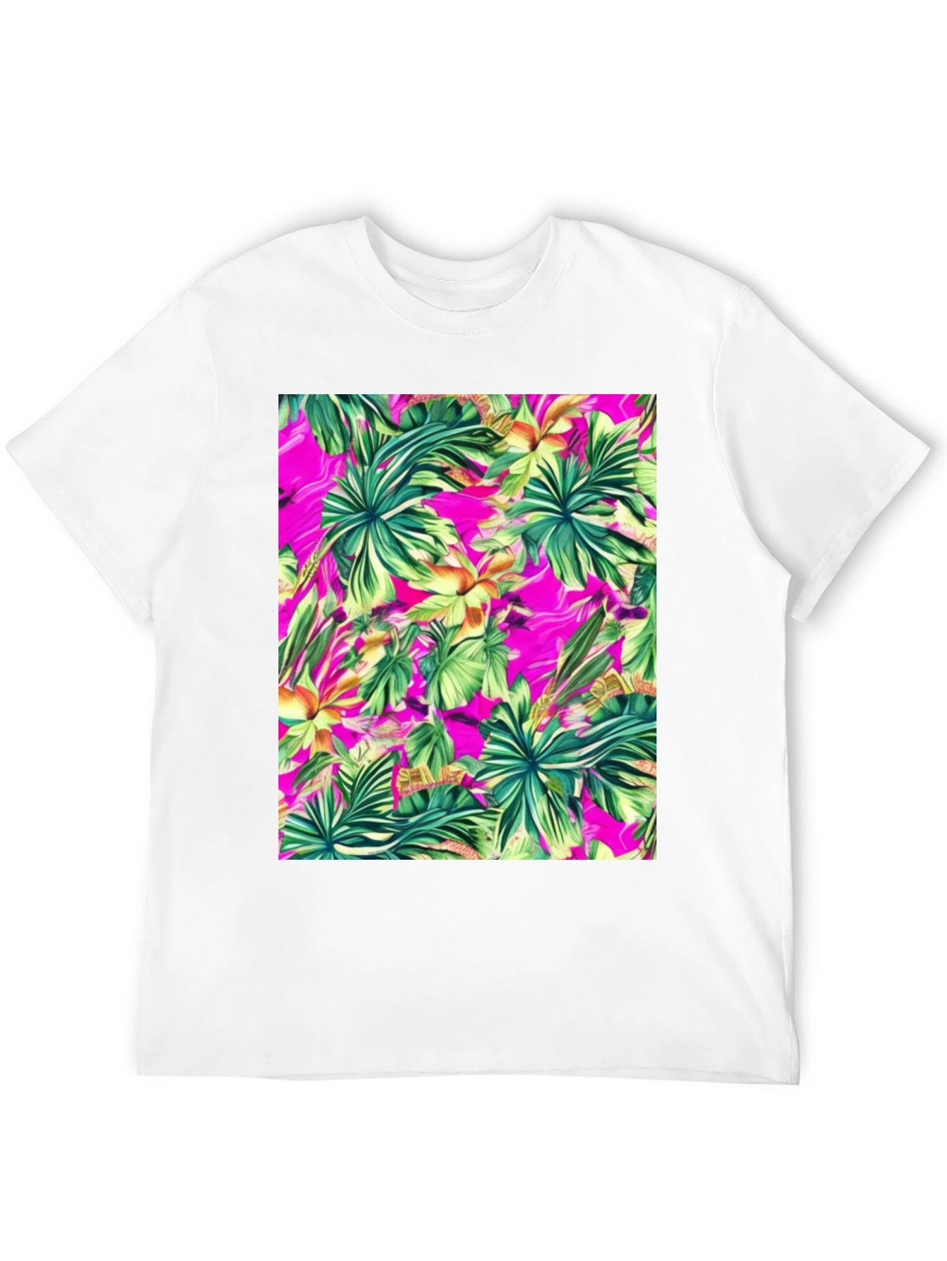 Tropical Print T-Shirt