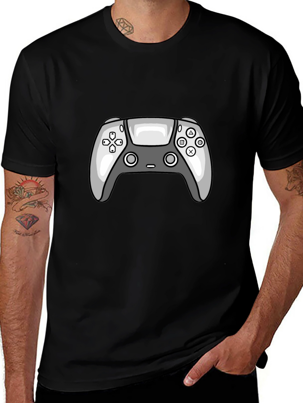 Gamer T-Shirt - Controller Graphic Tee