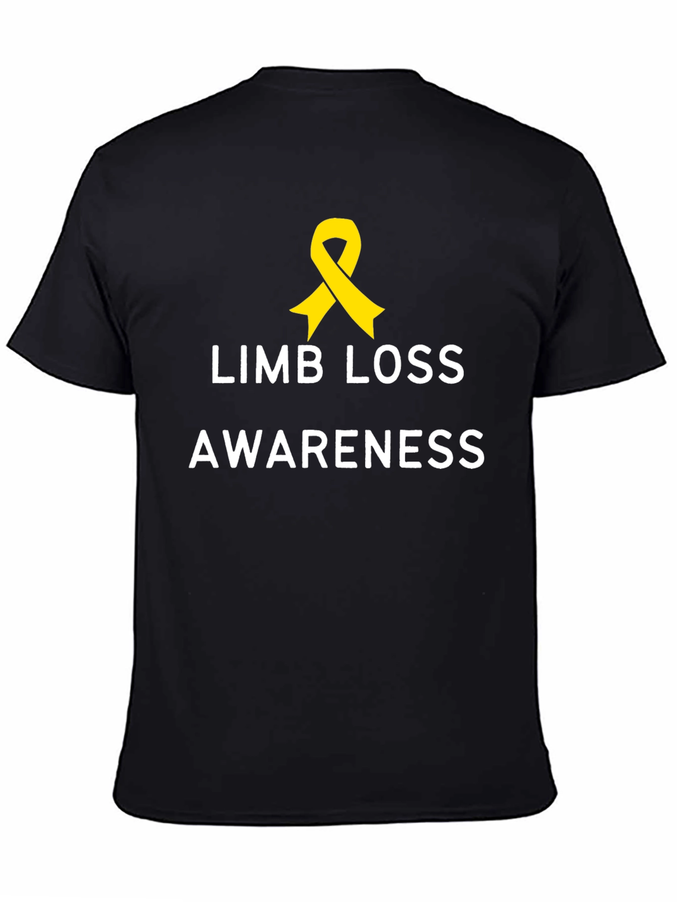 Limb Loss Awareness T-Shirt - Black