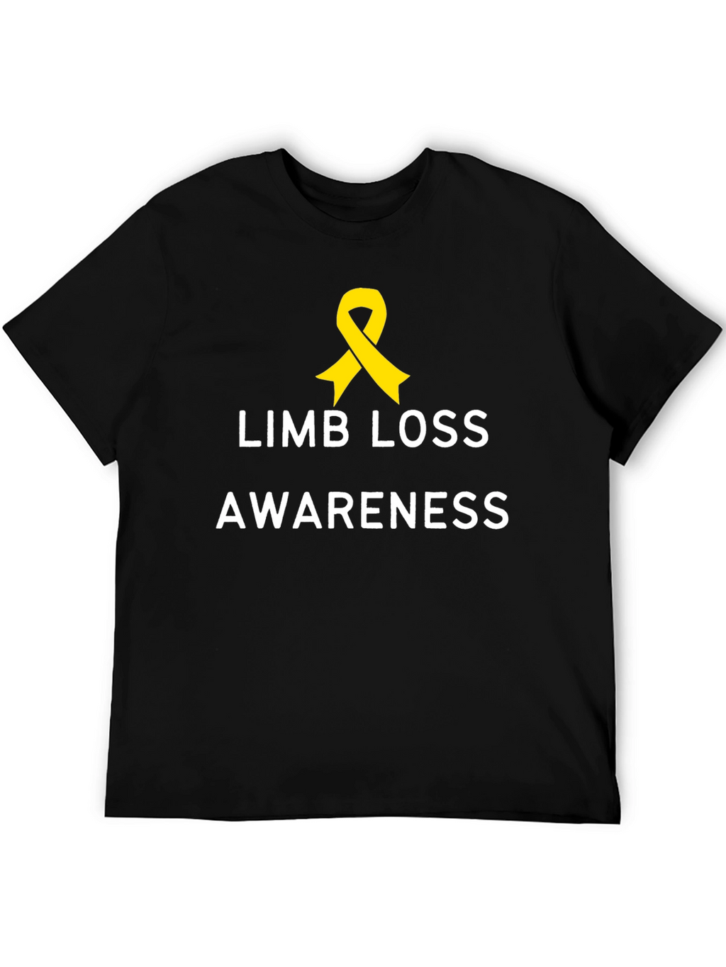Limb Loss Awareness T-Shirt - Black