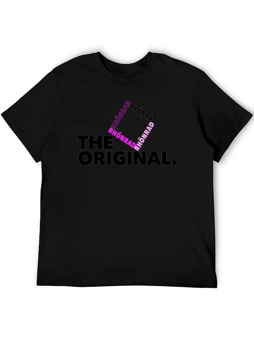Rhönrad: The Original Black Graphic Tee