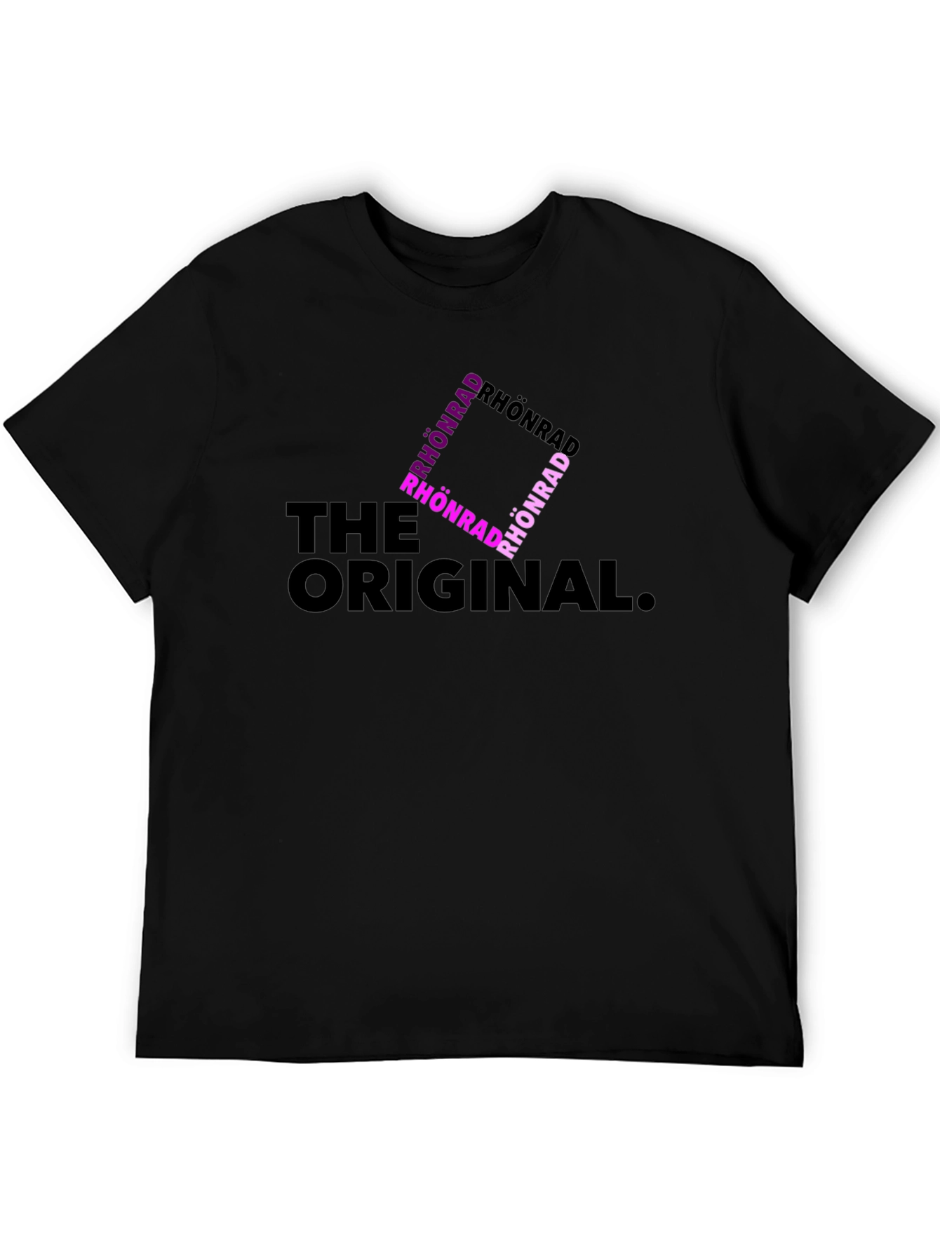 Rhönrad: The Original Black Graphic Tee