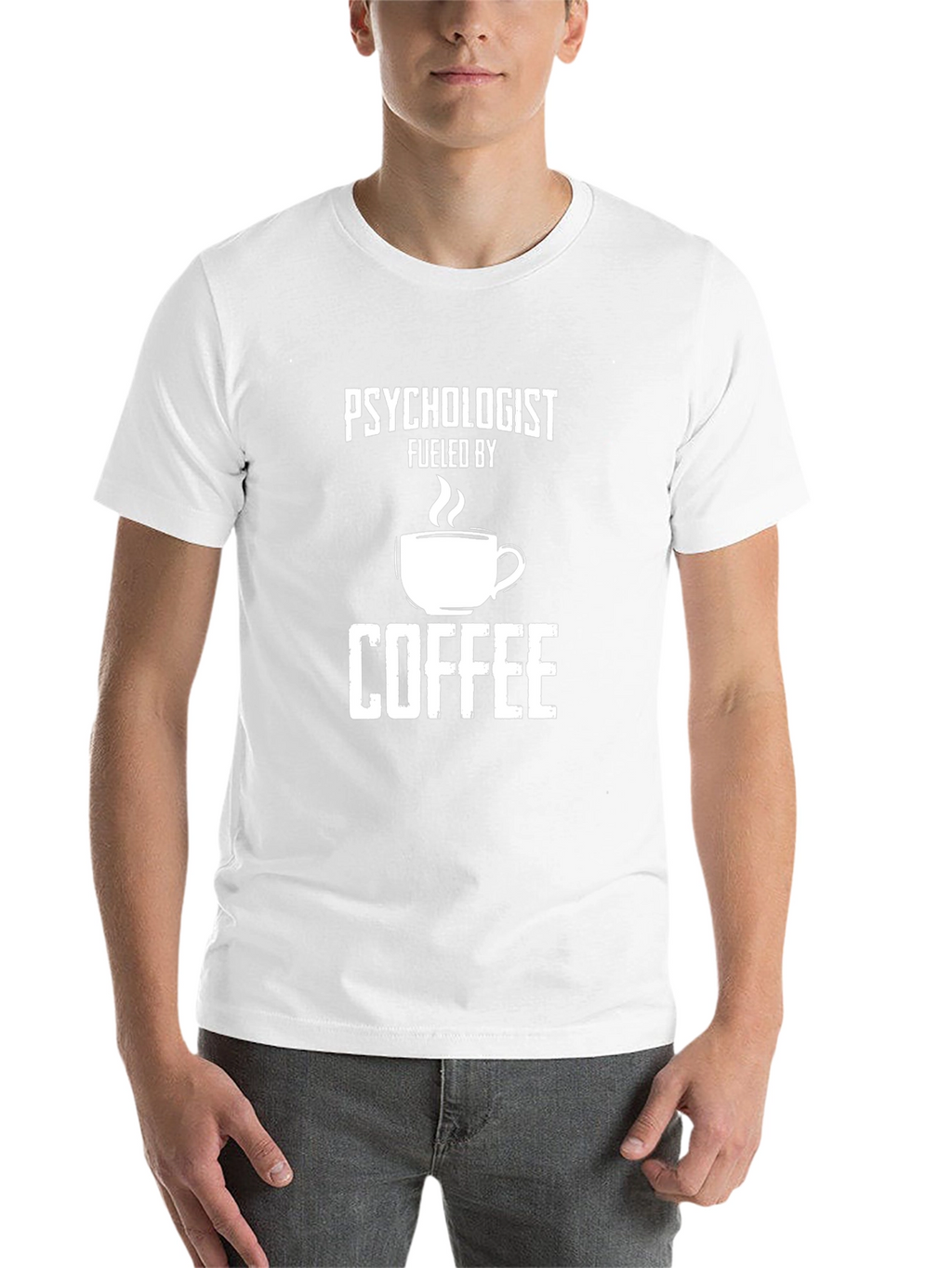 Psychologist Fueled By Coffee Graphic Tee