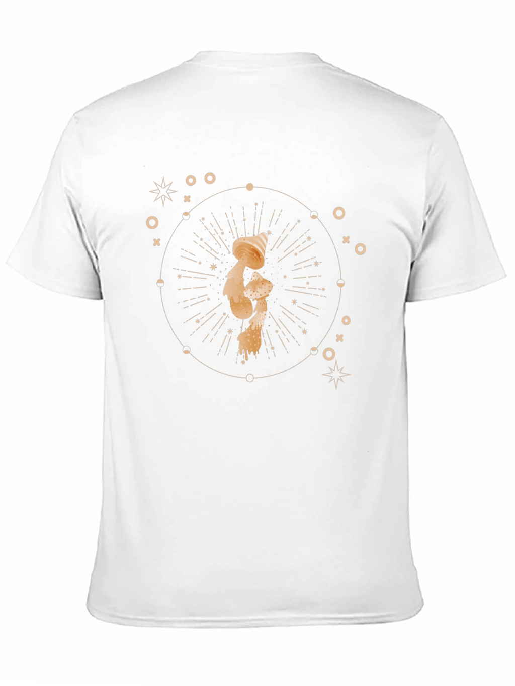 Mystic Mushroom Graphic Tee - Mens Black T-Shirt