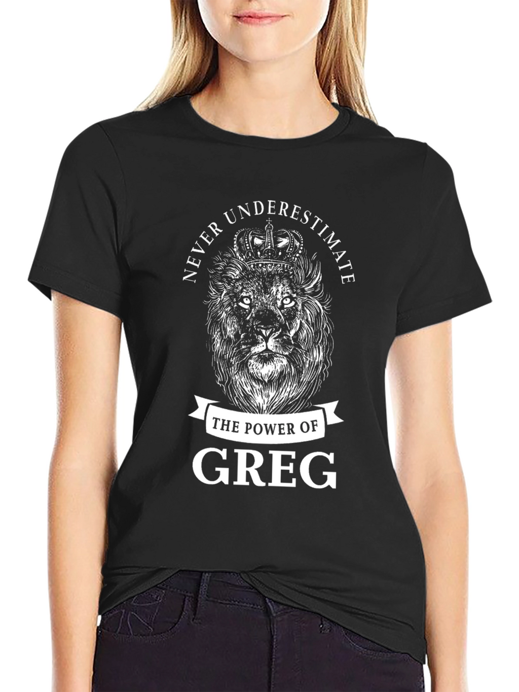 Never Underestimate Greg Lion Graphic Tee