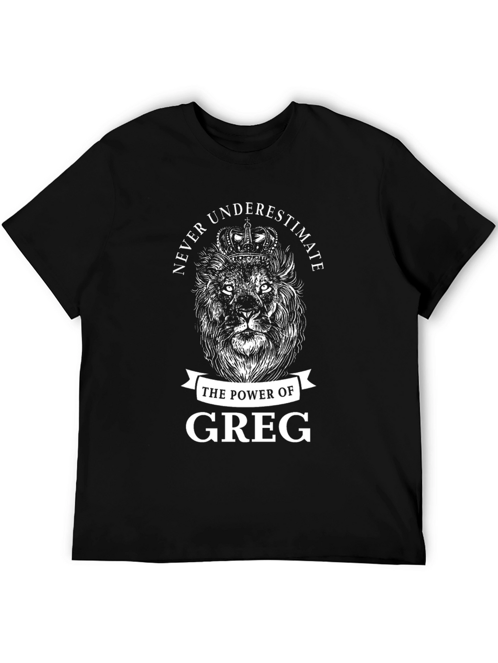 Never Underestimate Greg Lion Graphic Tee