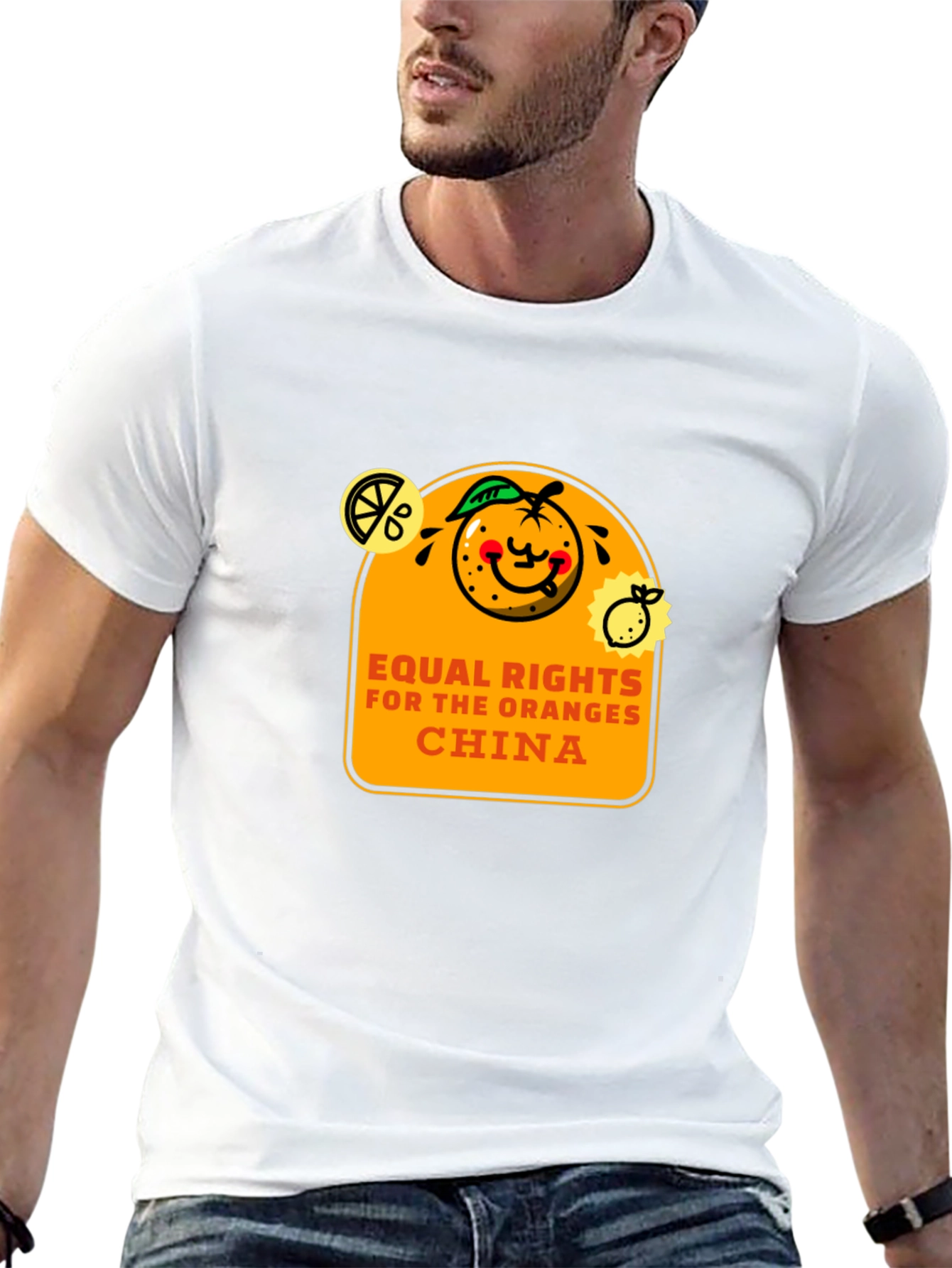 Equal Rights for Oranges China T-Shirt