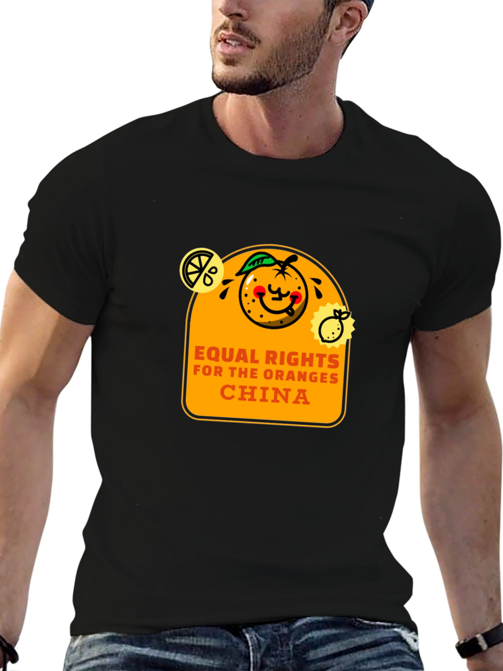 Equal Rights for Oranges China T-Shirt