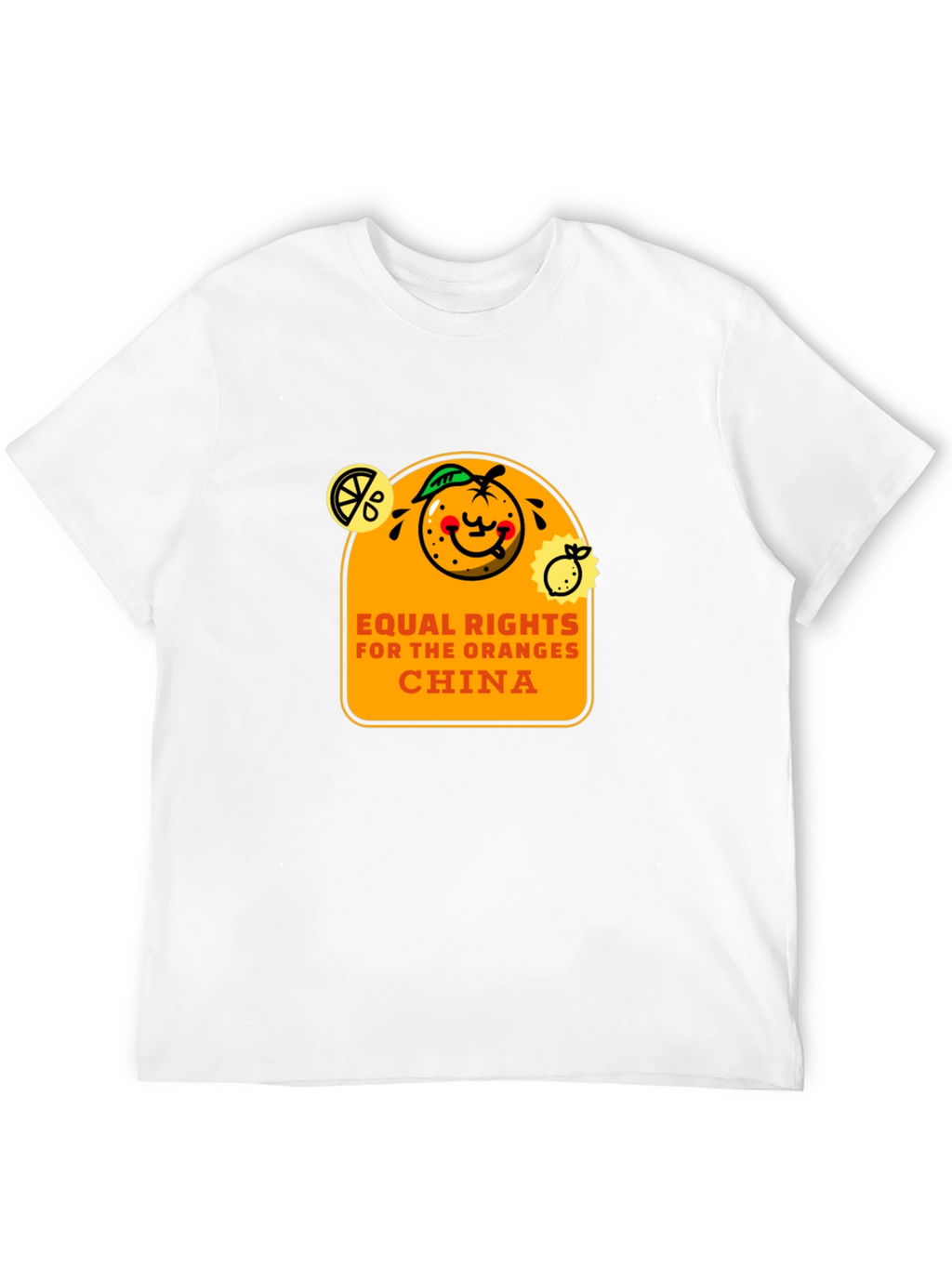 Equal Rights for Oranges China T-Shirt