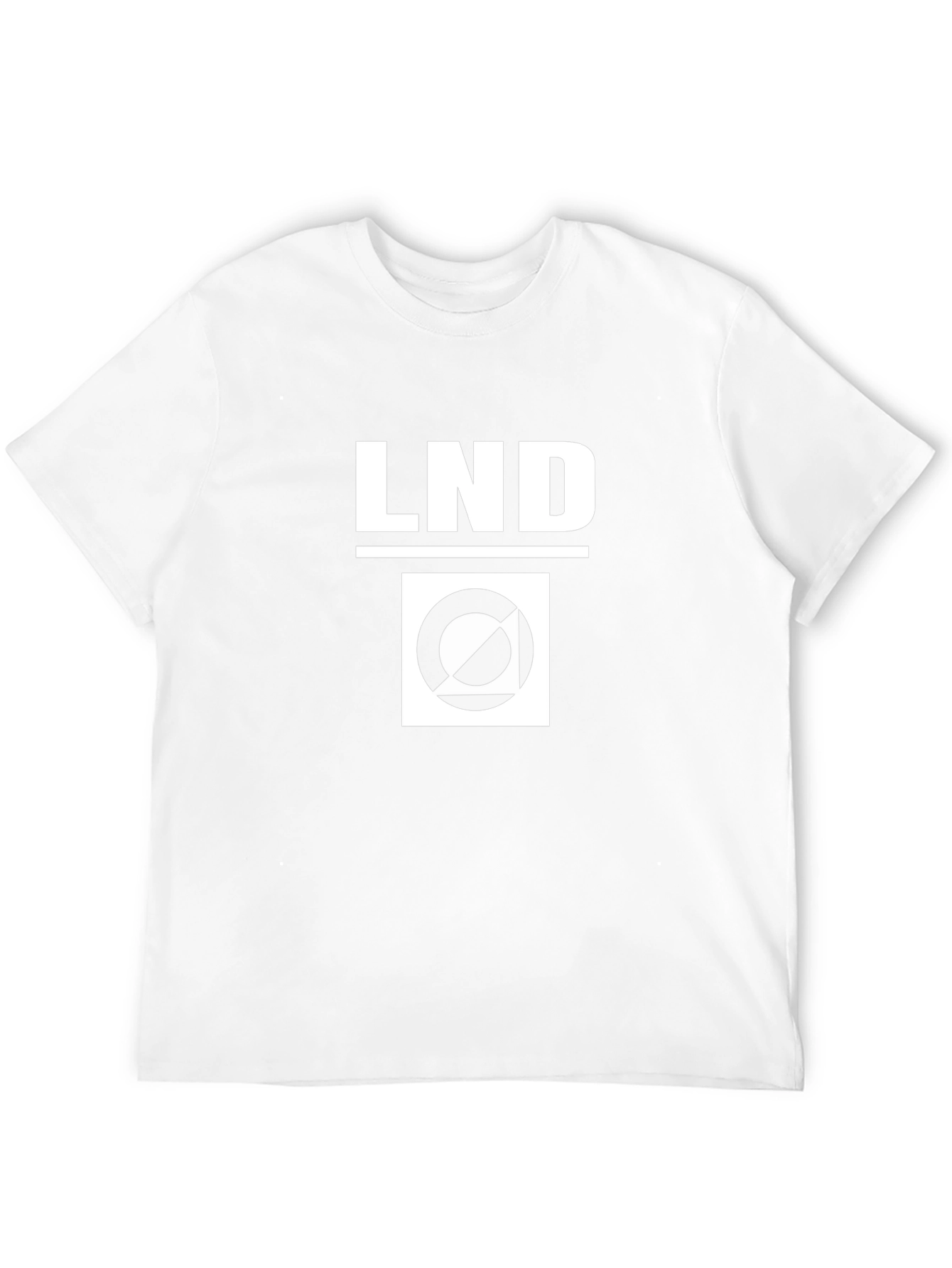 LND Graphic Tee - Black Cotton Blend Comfort