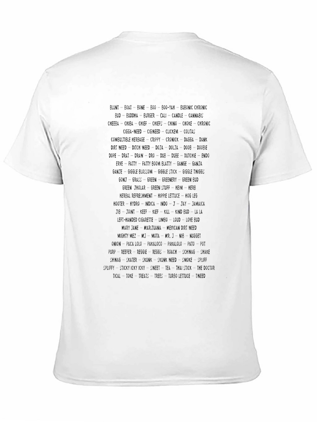 Text Graphic Black T-Shirt