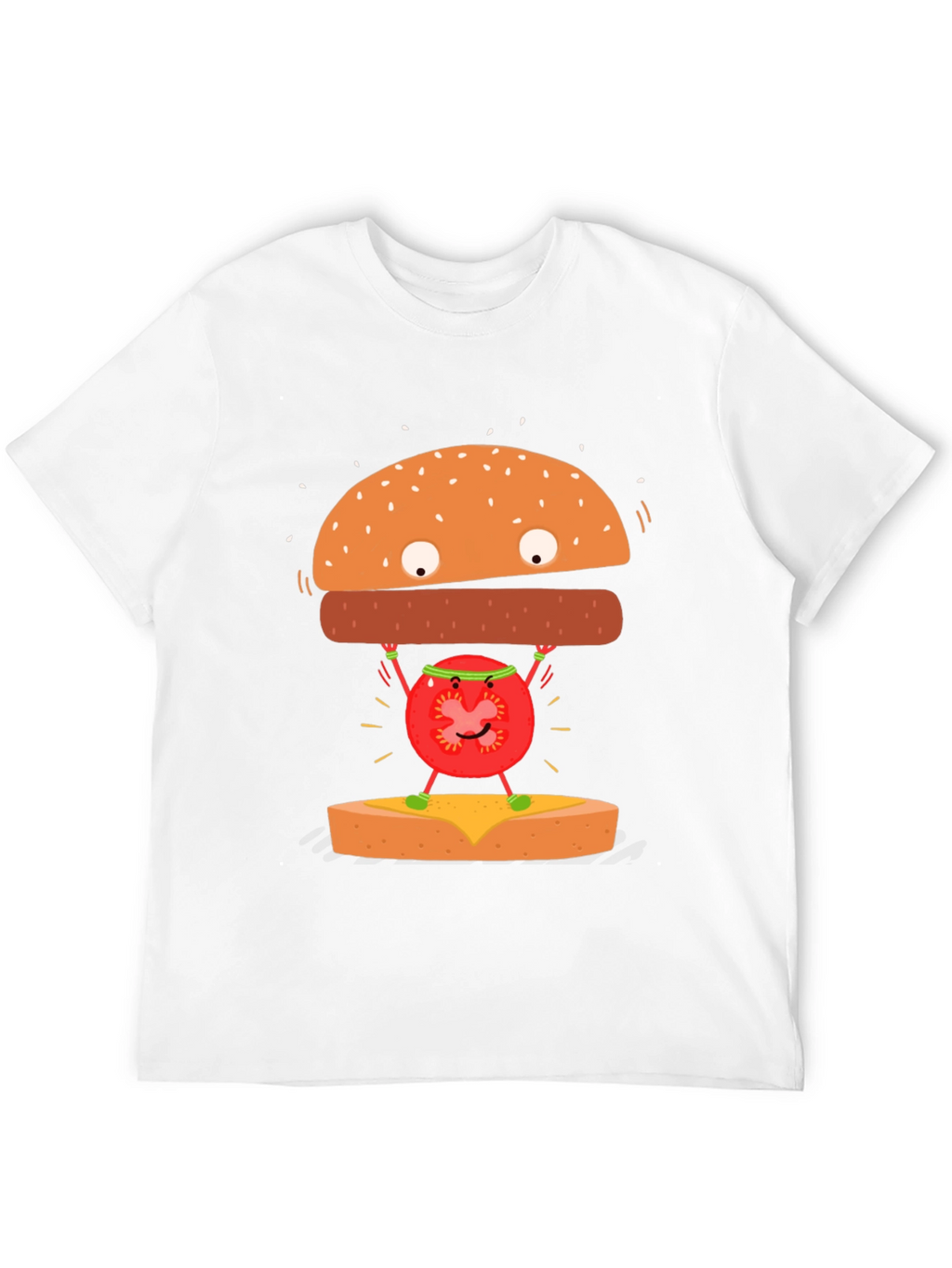 Funny Hamburger Tomato T-Shirt