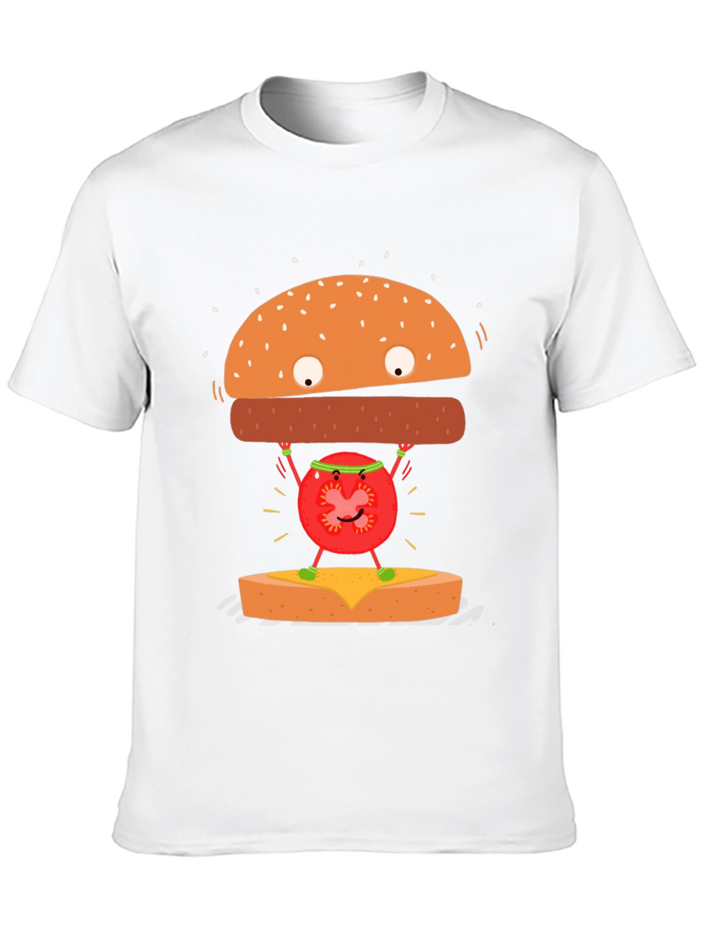 Funny Hamburger Tomato T-Shirt